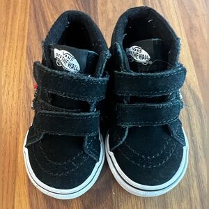 Vans Kids Black Sneakers